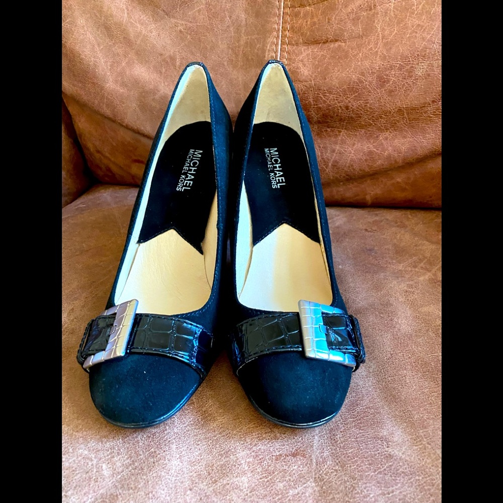 Michael Kors Shoes - Black Suede Size 9 1/2 (NEW)